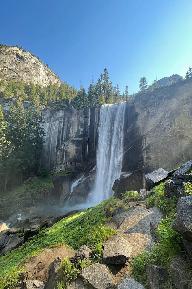 Vernal Falls in California