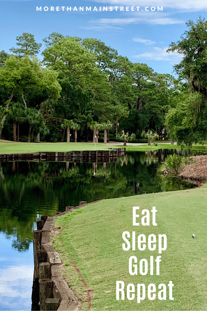 Eat, sleep, golf, repeat