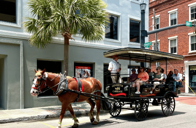 carriage tour in Charleston SC