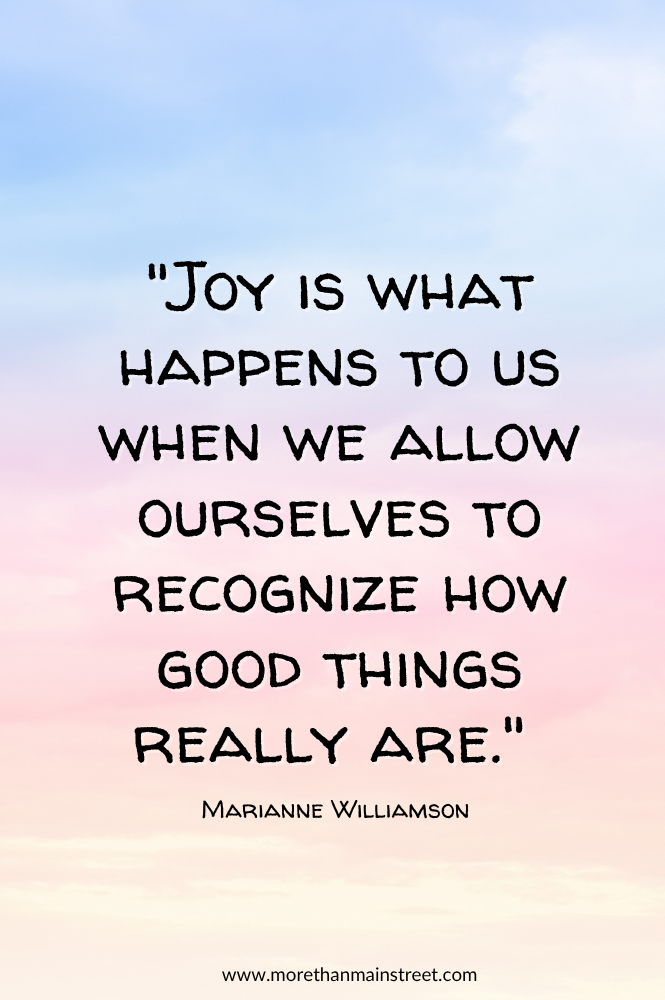 Good things quote by Marianne Williamson